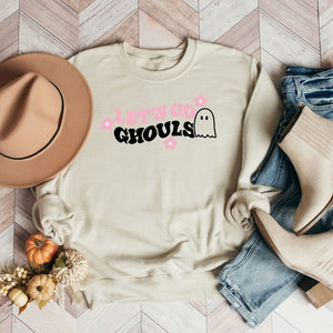 Ghost Let's Go Ghouls Graphic Sweatshirt