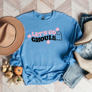 Ghost Let's Go Ghouls Graphic Sweatshirt